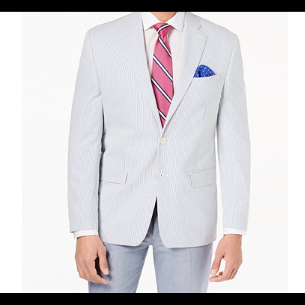 Polo by Ralph Lauren seersucker blazer